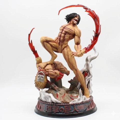 Eren Jäger vs Titán Mandíbula